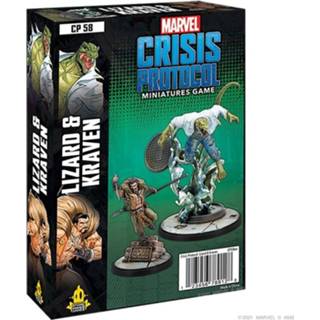 👉 Engels bordspellen Marvel Crisis Protocol - Lizard And Kraven 841333109493