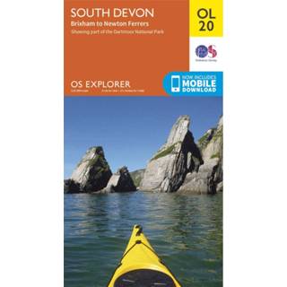 One Size OS Explorer Ordnance Survey OL20 South Devon Map - Kaarten 9780319242599