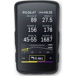 👉 Fietscomputer One Size zwart Hammerhead Karoo 2 GPS Cycling Computer - Fietscomputers