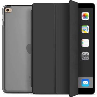 👉 Hard case zwart Mobiq - Folio Hoesje iPad 9.7 inch (2018/2017) 7423422350325