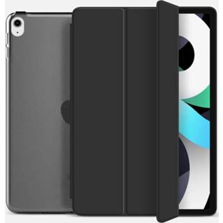 👉 Hard case zwart Mobiq - Folio Hoesje iPad Air 10.9 inch (2020) 7423444631679