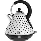 👉 Waterkoker wit rood unisex uitneembaar Kalorik 5413346354624 5413346338259