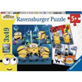 👉 Puzzel kinderpuzzels Grappige Minions (3 x 49 stukjes) 4005556050826