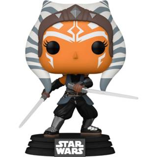 👉 Vinyl mannen Star Wars The Mandalorian Ahsoka with Lightsabers Funko Pop!