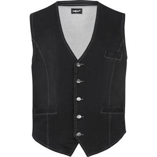 👉 Gilet zwart effen mannen zeer comfortabel black stone Men Plus 4055704636884