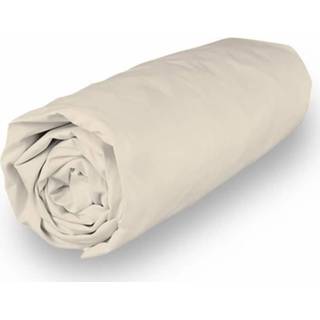 👉 Hoeslaken wit katoen Soleil D'ocre Camille - Percal 90 X 190 Cm 3418176110114