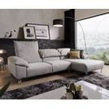 👉 Hoekbank grijs DELIFE Selenya 304x168 structuur stone grey relax functie longchair rechts van het brand ES 4251919706309