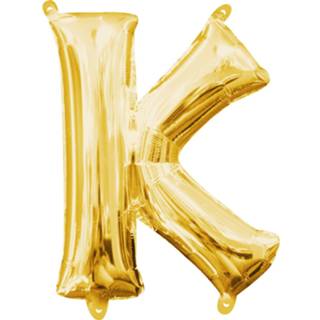 Amscan Folieballon Letter K 25 X 33 Cm Zilver