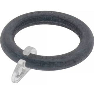 👉 Gordijn male grijs DecoMode ringen 28mm - 10 stuks 5400107478088