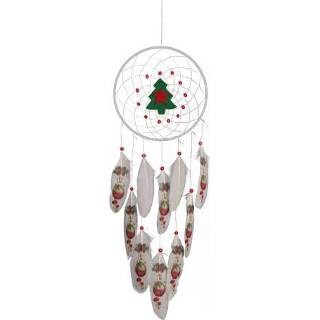 👉 Ornament active MS9065 Kerstboom-stijl vakantie decoratie geweven dromenvanger