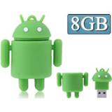 👉 Groen active 8GB Android Robot Style USB Flash Disk (groen)