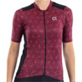👉 Alé - Women's Rondane Jersey - Fietsshirt maat XL, rood/purper