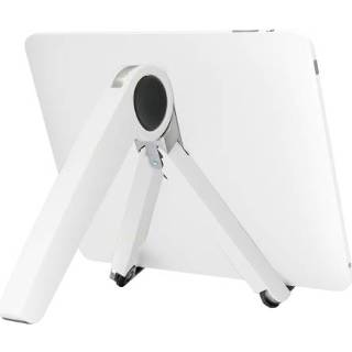 👉 Tablet PC wit active Laptop Desktopbeugel Koeling Driehoekbeugel (wit)