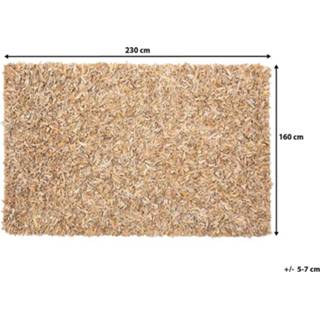 👉 Vloerkleed beige 160 x 230 cm MUT 4260580932405