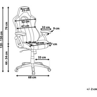 👉 Bureaustoel zwart ADVENTURE 4260580935727