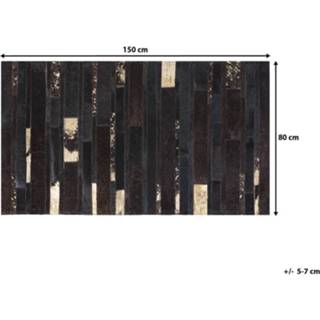 👉 Vloerkleed bruin 80 x 150 cm ARTVIN 4260580924912