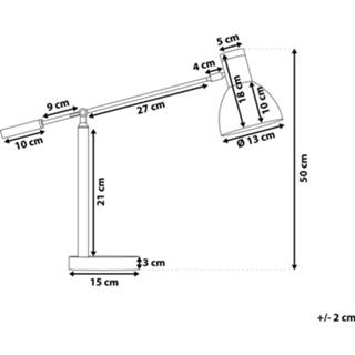 👉 Bureaulamp wit PECKOS 4260580929641