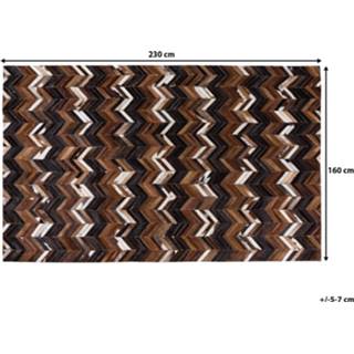 👉 Vloerkleed bruin multicolor 160 x 230 cm BALAT 4260586354072