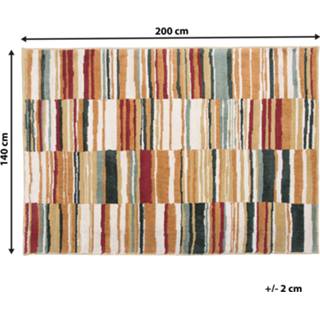 👉 Vloerkleed multicolor 140 x 200 cm FATSA 4260602370437
