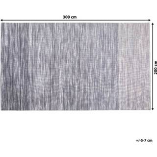 👉 Vloerkleed grijs lichtgrijs 200 x 300 cm KAPAKLI 4251682206853