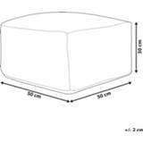 👉 Poef zwart wit zwart/wit MUKKI 4260624111995