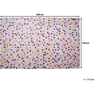 👉 Vloerkleed multicolor 140 x 200 cm ADVAN 4260624115313