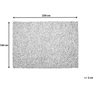 👉 Vloerkleed grijs lichtgrijs 160 x 230 cm AMDO 4260602377351