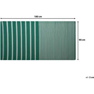 👉 Vloerkleed groen Outdoor 90 x 180 cm HALDIA 4260602378747