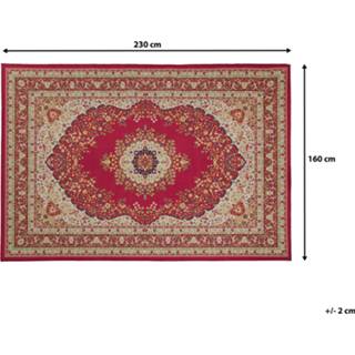 👉 Vloerkleed multicolor rood 160 x 230 cm KARAMAN 4260624113258