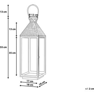 👉 Lantaarn messing 55 cm BALI 4260624118635
