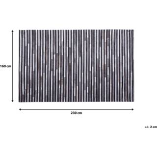 👉 Vloerkleed zwart grijs zwart/grijs 140 x 200 cm ATALAR 4260602379614