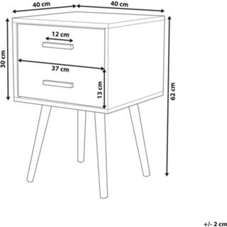 👉 Nachtkastje wit s ALABAMA 4260580926916