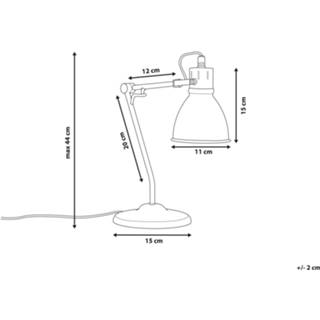 👉 Bureaulamp messing brons MONSAN 4260624116990