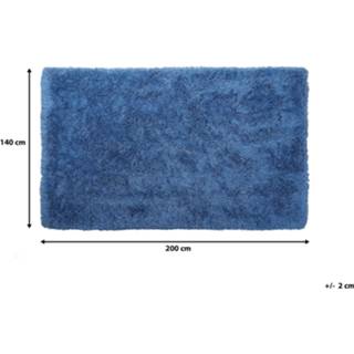 👉 Vloerkleed blauw 140 x 200 cm CIDE 4251682221382