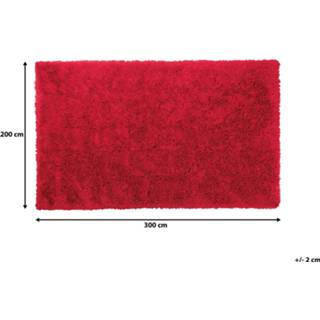 👉 Vloerkleed rood 200 x 300 cm CIDE 4251682221634