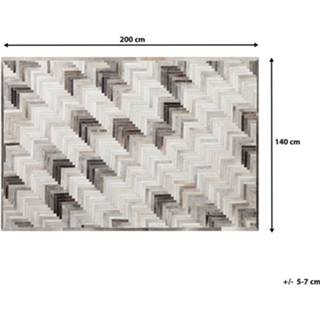 👉 Vloerkleed grijs beige grijs/beige 140 x 200 cm ARSUZ 4251682219044