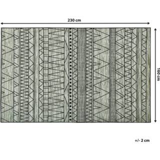 👉 Vloerkleed zwart grijs zwart/grijs 160 x 230 cm KEBAN 4251682220682