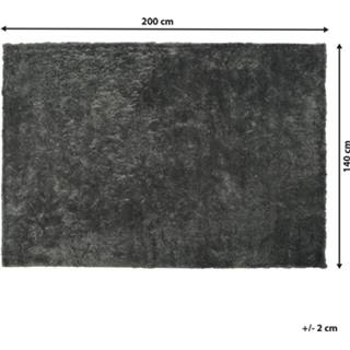 👉 Vloerkleed grijs donkergrijs 140 x 200 cm EVREN 4251682224048