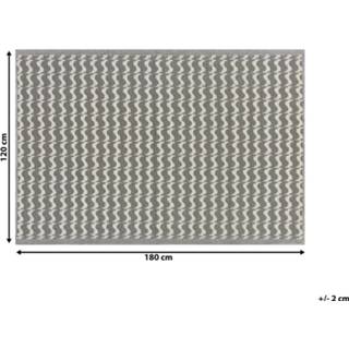 👉 Vloerkleed grijs Outdoor 120 x 180 cm TUMKUR 4251682232951