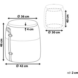 👉 Poef geel RUBY 4251682248501