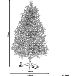 👉 Kerstboom wit 120 cm FORAKER 4251682244329
