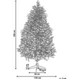 👉 Kerstboom wit 180 cm BASSIE 4251682244350