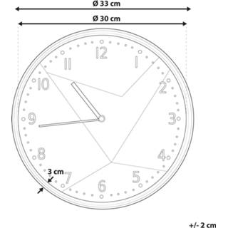 👉 Wandklok multicolor DAVOS 4251682242196