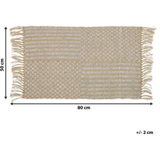 Vloerkleed beige 50 x 80 cm ADABAG 4251682249652