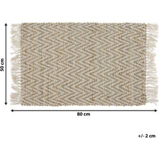 👉 Vloerkleed beige 50 x 80 cm AFRIN 4251682249676
