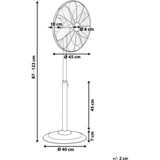 👉 Staande ventilator koper TRENT 4251682247634