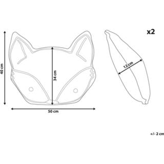 👉 Sierkussen geel set van 2 VADODARA 4251682263498