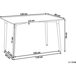 👉 Eettafel zwart FLY 4260580932016