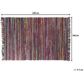 👉 Vloerkleed zwart multicolor zwart/multicolor 160 x 230 cm DANCA 4260580938162