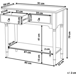 👉 Wit Kaptafel LOWELL 4260580925414